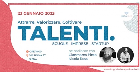 Ikigai Community Event: "Attrarre, valorizzare e coltivare talenti"