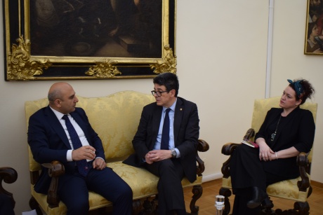 L’Ambasciatore della Repubblica dell’Azerbaigian in visita al Rettorato dell’Università di Siena