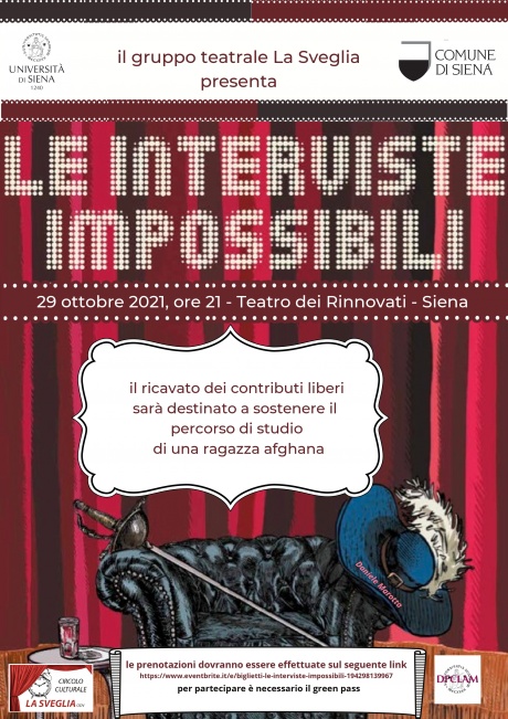 Spettacolo teatrale "Le interviste impossibili"