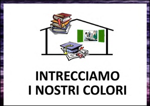 Locandina "Intrecciamo i nostri colori" Locandina "Intrecciamo i nostri colori"