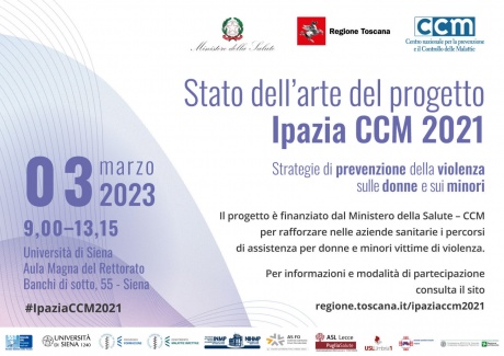 “Ipazia CCM 2021 – Strategie di prevenzione della violenza su donne e minori”