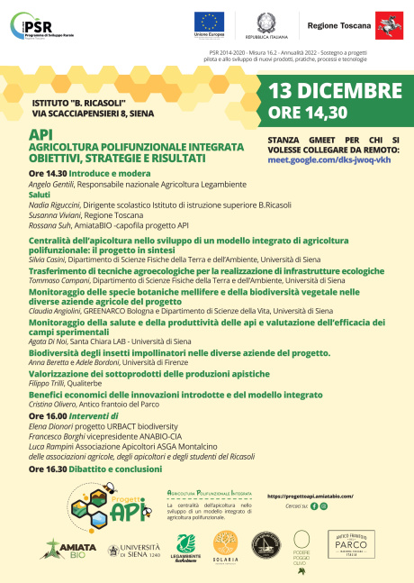 evento finale del Progetto API – Agricoltura Polifunzionale Integrata