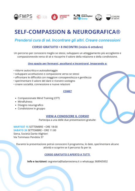 corso "Self-Compassion&Neurografica®" corso "Self-Compassion&Neurografica®"