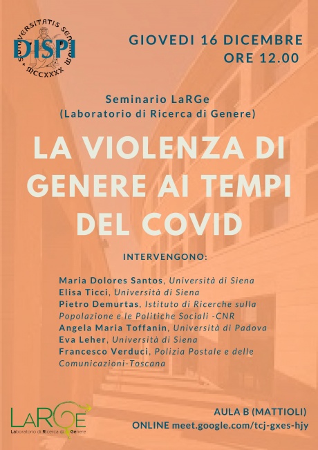 La violenza di genere ai tempi del Covid