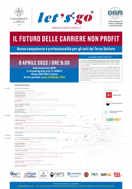 Convegno "Il futuro delle carriere non profit"