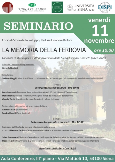 La memoria della ferrovia