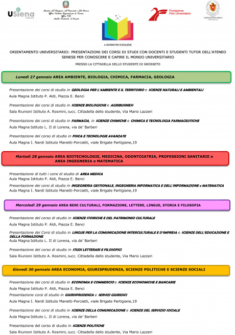 Orientamento a Grosseto