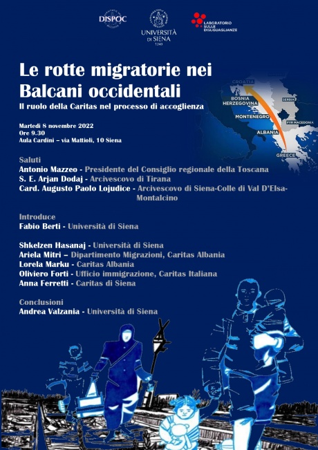 Le rotte migratorie nei Balcani occidentali