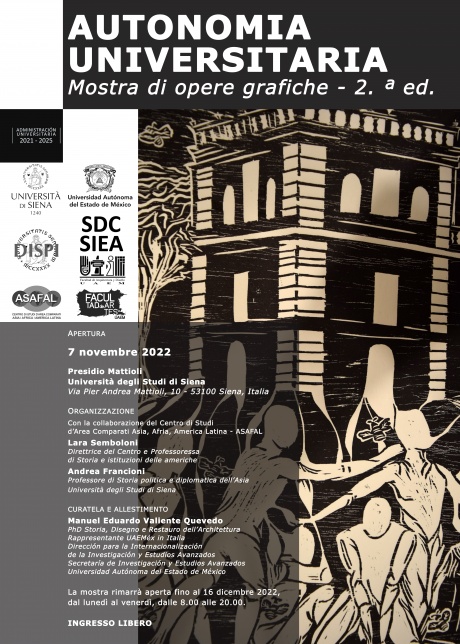 Mostra di opere grafiche "Autonomia universitaria"
