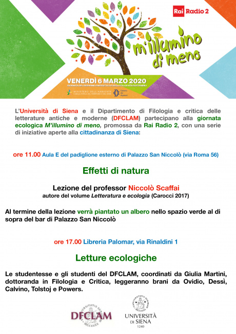 M'illumino di meno - eventi Dfclam M'illumino di meno - eventi Dfclam