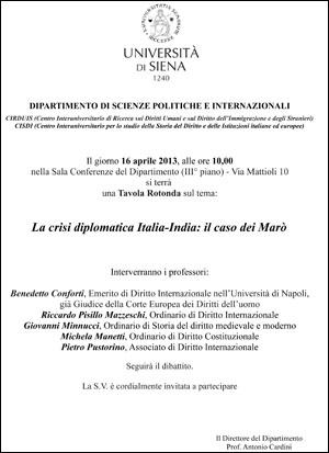 Locandina Marò