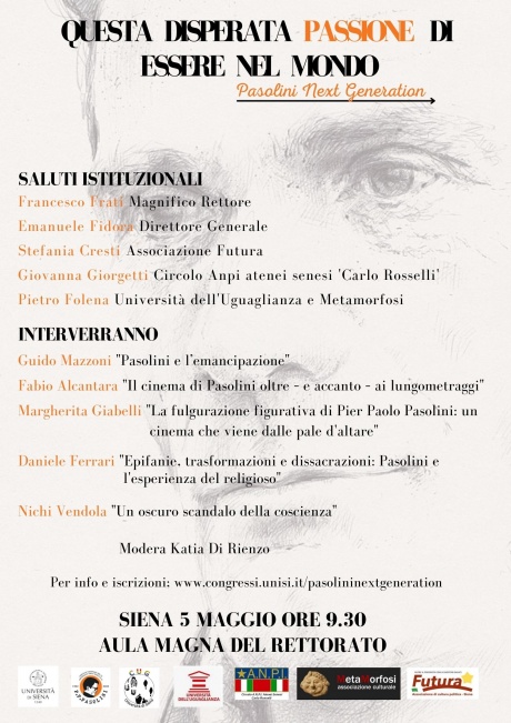 “Questa disperata passione di essere nel mondo: Pasolini next generation” “Questa disperata passione di essere nel mondo: Pasolini next generation”