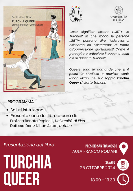 Presentazione del saggio "Turchia queer" Presentazione del saggio "Turchia queer"