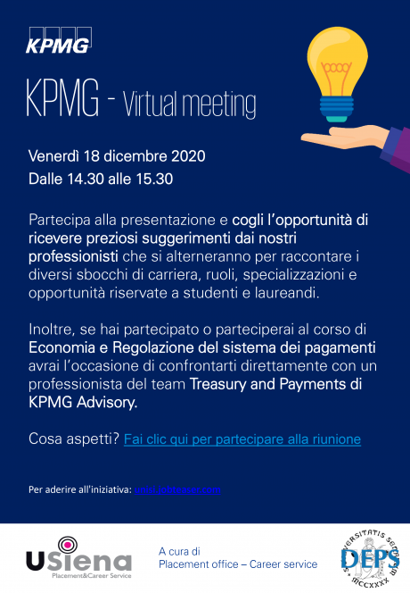 KPMG - Virtual Meeting