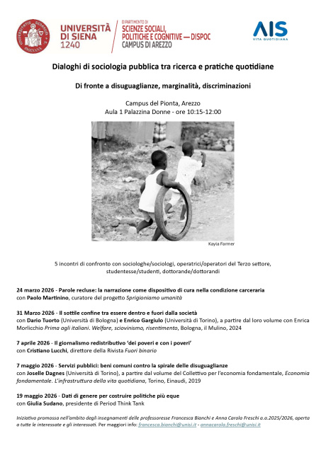 Dialoghi di sociologia pubblica Dialoghi di sociologia pubblica