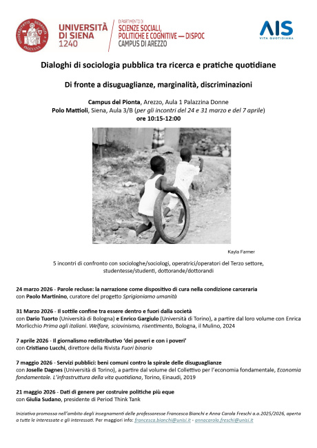 Dialoghi di sociologia pubblica 