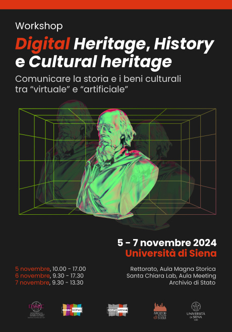 Workshop “Digital Heritage, History e Cultural heritage” Workshop “Digital Heritage, History e Cultural heritage”