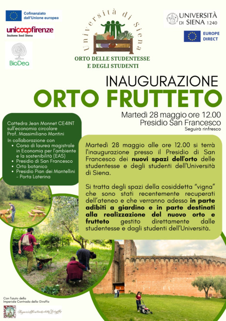 Inaugurazione orto frutteto