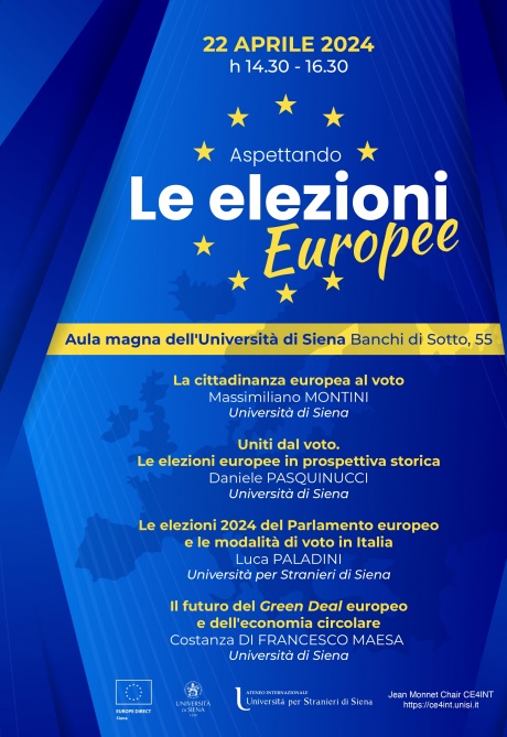 Seminario “Aspettando le elezioni europee”