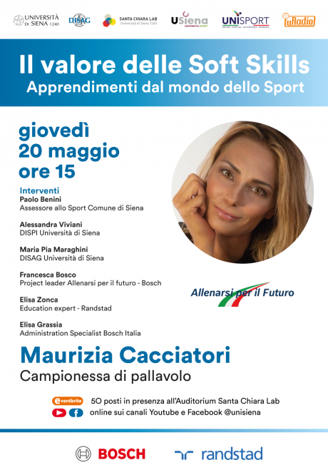 incontro con la campionessa di pallavolo Maurizia Cacciatori