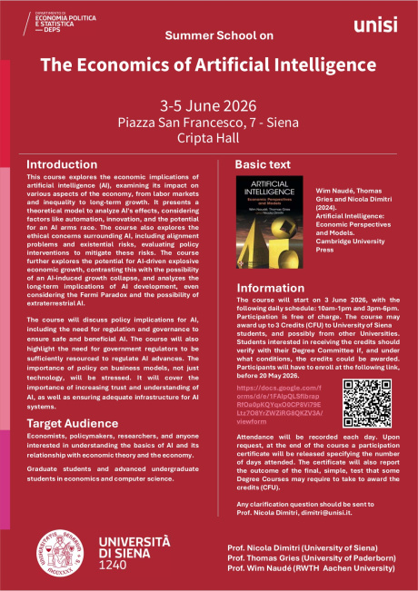 locandina summer school