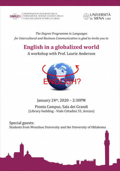 Arezzo: workshop "English in a globalized world"