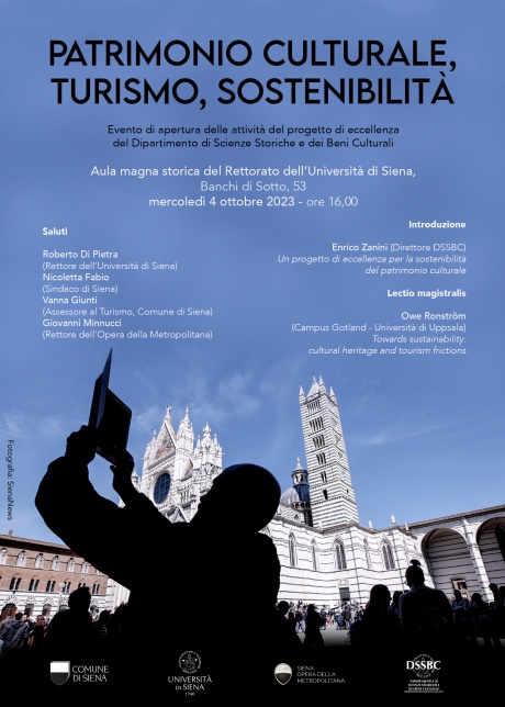 Lectio magistralis del prof. Owe Ronström “Towards sustainability: cultural heritage and tourism frictions”