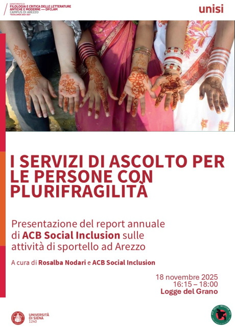 I servizi di ascolto per le persone con plurifragilità I servizi di ascolto per le persone con plurifragilità