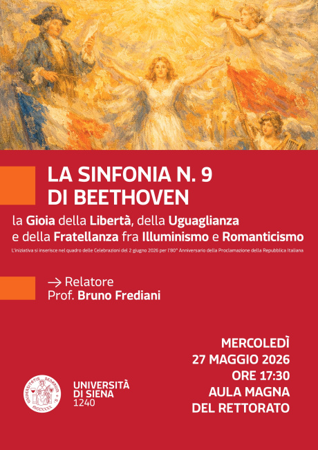Lezione divulgativa del professor Bruno Frediani sulla Sinfonia N. 9 di Beethoven Lezione divulgativa del professor Bruno Frediani sulla Sinfonia N. 9 di Beethoven