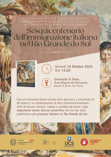 Sesquicentenario dell'emigrazione italiana nel Rio Grande do Sul (Brasile)