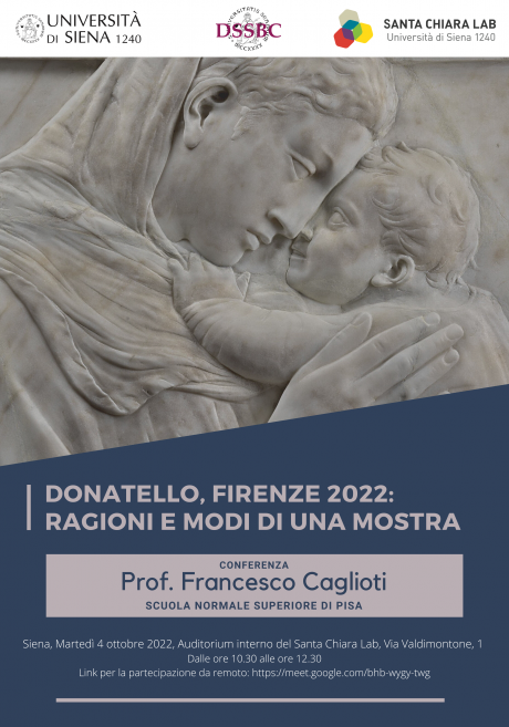 Conferenza "Donatello, Firenze 2022: ragioni e modi di una mostra"
