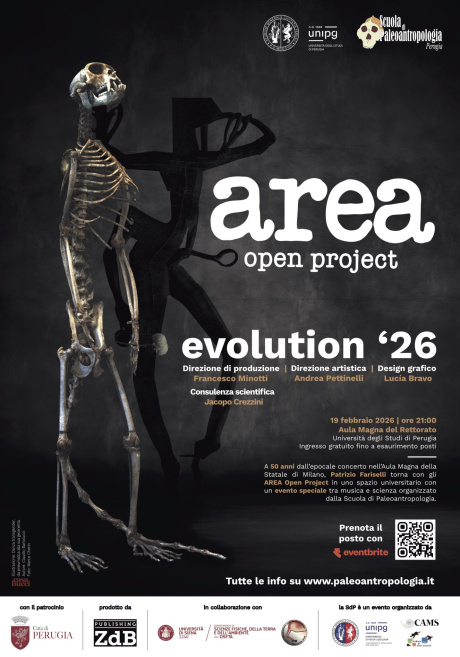 L'archeozoologo Jacopo Crezzini consulente scientifico concerto degli Area