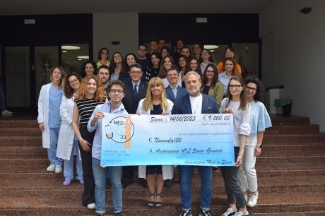 “Med in Siena 2023”: donati 9.000 euro per i pazienti ematologici