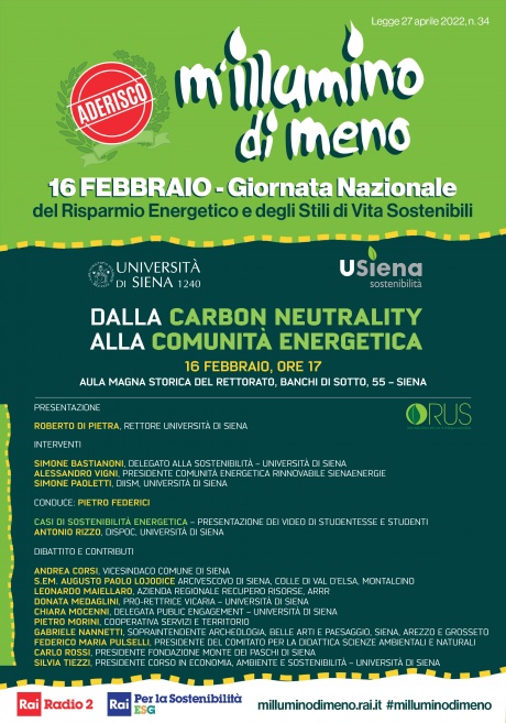 M’Illumino di meno M’Illumino di meno