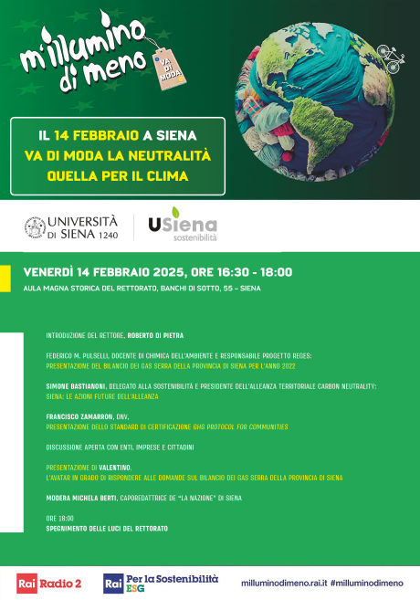 Locandina M’Illumino di Meno