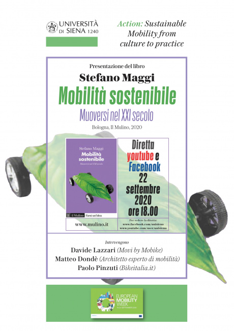 Presentazione del libro del prof. Stefano Maggi "Mobilità sostenibile" (Bologna, Il Mulino, 2020)