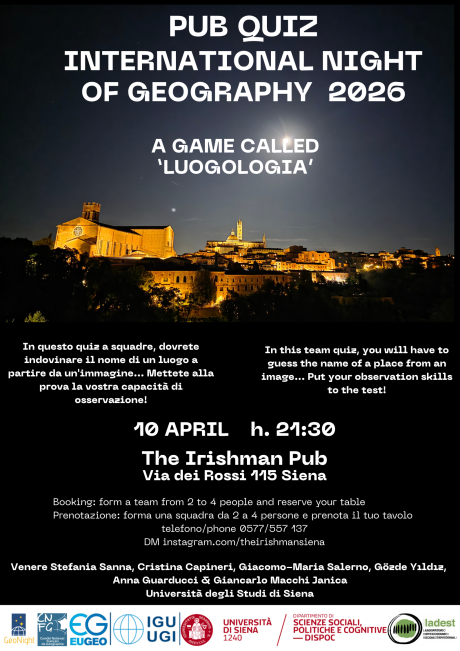 Notte Internazionale della Geografia Notte Internazionale della Geografia