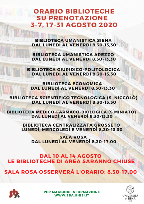 apertura biblioteche