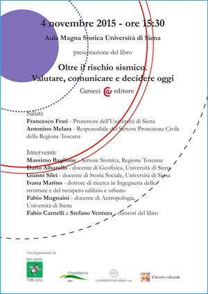 Oltre il rischio sismico