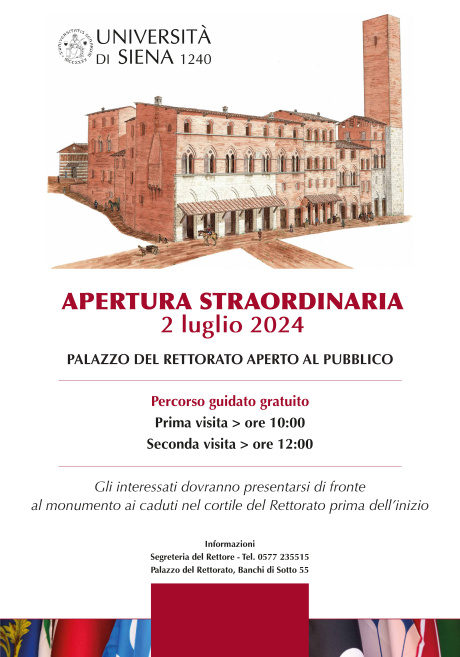 Visite guidate gratuite al palazzo del Rettorato - 2 luglio 2024