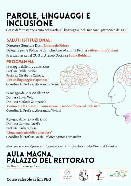 parte della locandina dell'evento