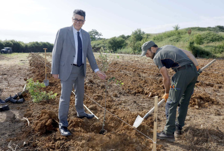 Prende il via la piantumazione del “Lecceto di Unisi”