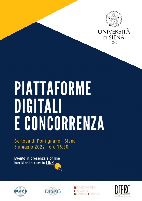 Convegno “Piattaforme digitali e concorrenza”