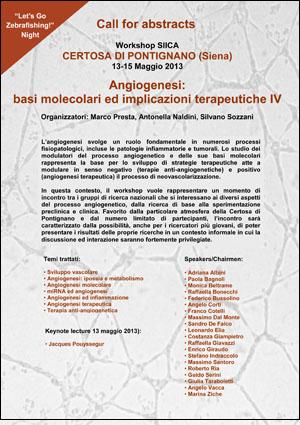 Locandina convegno Angiogenesi a Pontignano