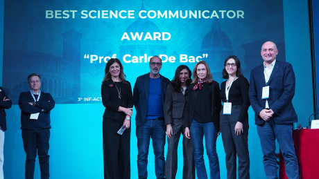 Gruppo di ricerca dell’Università di Siena si aggiudica il “Science Communicator Award Prof. Carlo De Bac” Gruppo di ricerca dell’Università di Siena si aggiudica il “Science Communicator Award Prof. Carlo De Bac”