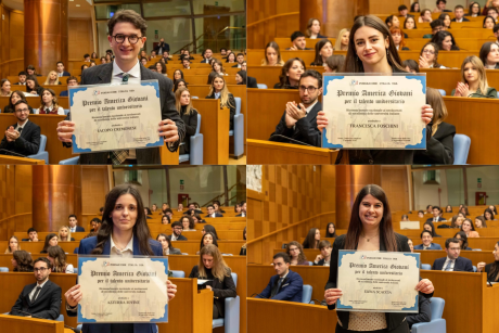 A quattro laureati Unisi il Premio America Giovani