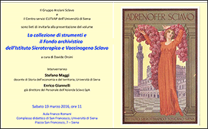 presentazione libro inventario Sclavo