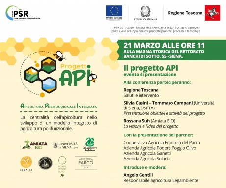 Presentazione progetto “API - Agricoltura Polifunzionale Integrata”