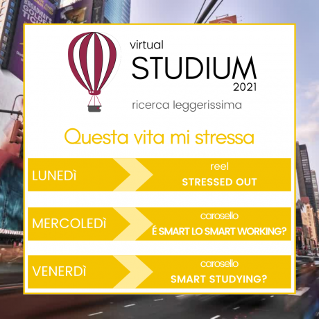 “Questa vita mi stressa” “Questa vita mi stressa”