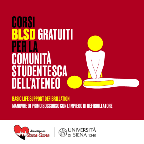 Corsi BLSD per la comunità studentesca  dell’Ateneo